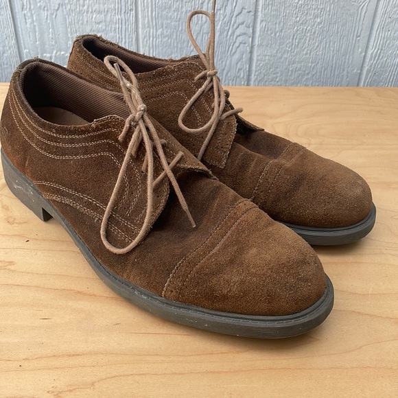 Skechers | Shoes | Skechers Mens Suede Derby Oxfords Size 4 